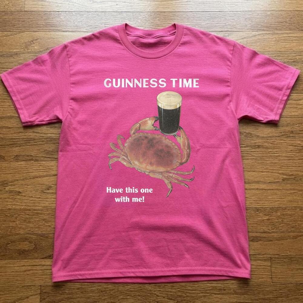 Pink Guinness Time Graphic Tee